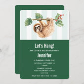 Kute Waterverf op zaterdag Kaart (Voorkant / Achterkant)