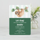 Kute Waterverf op zaterdag Kaart (Staand voorkant)