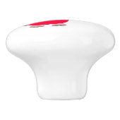 Kute WeightCartoon Pig Keramische Knop (Zijkant)