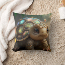 Kute Whimsical Glanzende Glittery Turtle Nursery