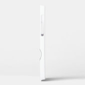 Kute Whimsical Red Ladybug op een witte trap Case-Mate iPhone Case (Achterkant / Links)