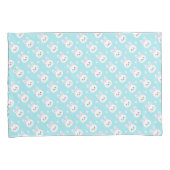 Kute White Bunnies Pattern Easter | Proefcase Kussensloop (Voorkant-Rechts)