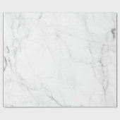 Kute White Marble Wrapping Paper, marmer stone Cadeaupapier (Vlak)
