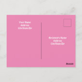 Kute White Puppy Dog die paasbroodoorten draagt Briefkaart (Achterkant)