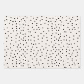 Kute zacht kleurenpasta met minimaal opvulpapier inpakpapier vel (Voorkant)