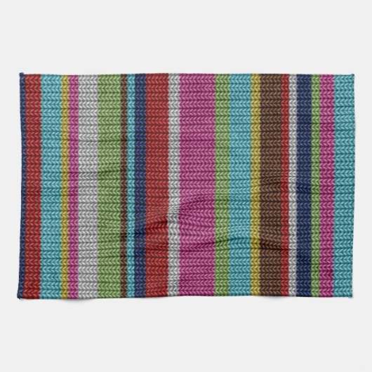 Kute zachte trendy breiwol-effecten warme winter theedoek (Horizontaal)