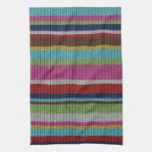 Kute zachte trendy breiwol-effecten warme winter theedoek (Verticaal)