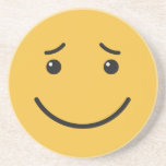 Kute zandsteen onderzetter<br><div class="desc">Originele afbeeldingen door freepik.com (gebruikt met licentie),  gewijzigd door mij. Bekijk mijn winkel voor meer objecten met emoticons.</div>