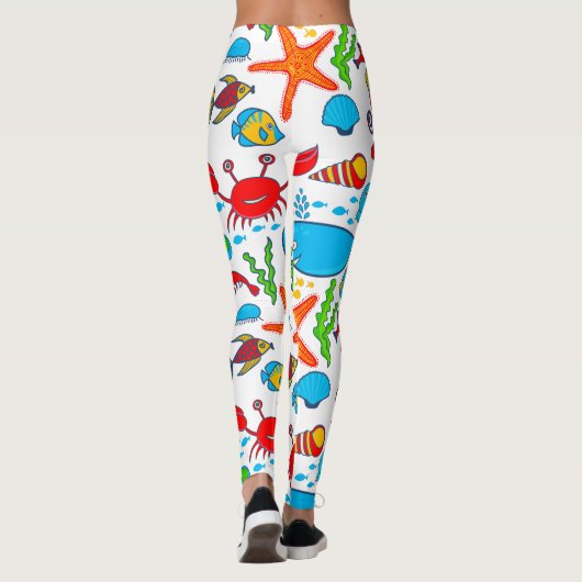 Kute Zeeen Leggings (Achterkant)