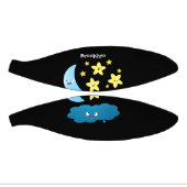 Kute zingsterren, maan en cloud cartoon basketbal (Panelen)