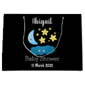 Kute zingsterren, maan en cloud cartoon groot cadeauzakje (Voorkant)