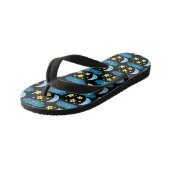 Kute zingsterren, maan en cloud cartoon kinder teenslippers (Schuin)
