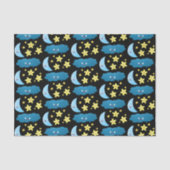 Kute zingsterren, maan en cloud cartoon tissuepapier (Voorkant)