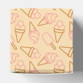 Kute zomerfood met omtrek-ijscontouren bedankdoosjes (Bovenkant)