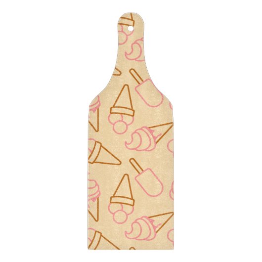 Kute zomerfood met omtrek-ijscontouren snijplank (Voorkant)