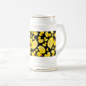 Kute zwarte rubbereenden bierpul (Voorkant rechts)