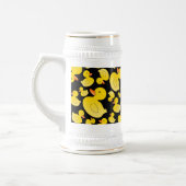 Kute zwarte rubbereenden bierpul (Links)