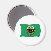 Kutenai Stam Vlag Magneet (Voorkant / Achterkant)