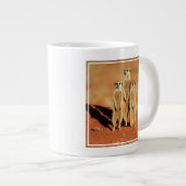 Kutest Baby Animals | 3 Meerkat Grote Koffiekop (Voorkant rechts)