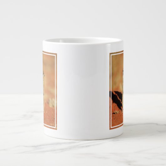 Kutest Baby Animals | 3 Meerkat Grote Koffiekop (Voorkant)