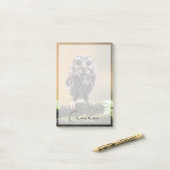 Kutest Baby Animals | A Baby Owl Post-it® Notes (Op bureau)