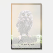 Kutest Baby Animals | A Baby Owl Post-it® Notes (Voorkant)