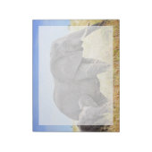 Kutest Baby Animals | Afrikaanse olifant en moeder Notitieblok (Linkerzijde)