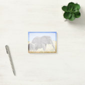 Kutest Baby Animals | Afrikaanse olifant en moeder Post-it® Notes (Kantoor)