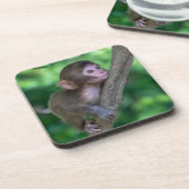 Kutest Baby Animals | Baby aap Bier Onderzetter (Linkerzijde)