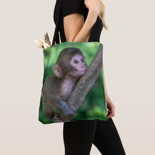 Kutest Baby Animals | Baby aap Tote Bag (Dichtbij)