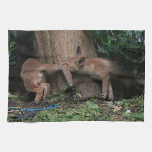 Kutest Baby Animals Baby afspelen Theedoek