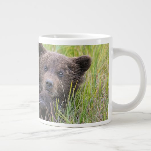 Kutest Baby Animals | Baby Bruine Beer Cub Grote Koffiekop (Rechts)