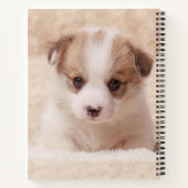 Kutest Baby Animals | Baby Corgi Notitieboek (Achterkant)