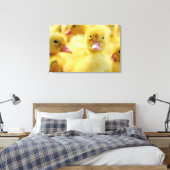 Kutest Baby Animals | Baby Duck-groep Canvas Afdruk (Insitu (Slaapkamer))