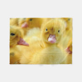 Kutest Baby Animals | Baby Duck-groep Fleece Deken (Voorkant (Horizontaal))