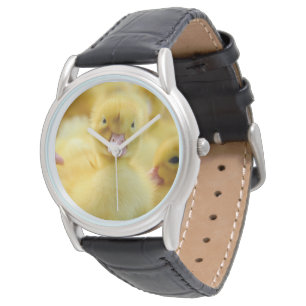 Kutest Baby Animals Baby Duck-groep Horloge