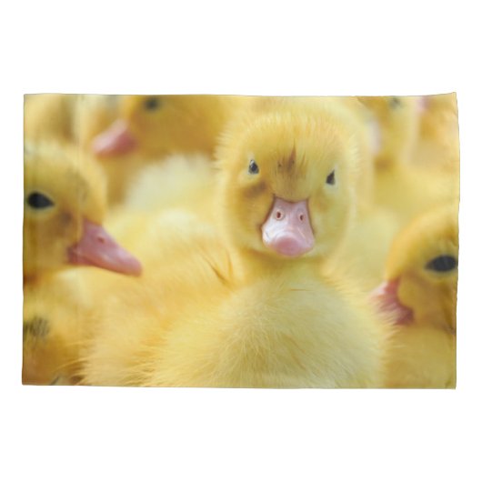 Kutest Baby Animals | Baby Duck-groep Kussensloop (Achterkant)