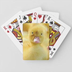 Kutest Baby Animals   Baby Duck-groep Pokerkaarten