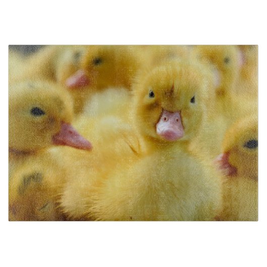 Kutest Baby Animals | Baby Duck-groep Snijplank (Voorkant)