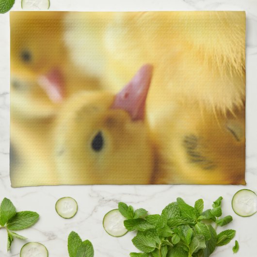 Kutest Baby Animals | Baby Duck-groep Theedoek (Gevouwen)