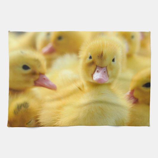 Kutest Baby Animals | Baby Duck-groep Theedoek (Horizontaal)