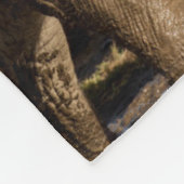 Kutest Baby Animals | Baby Elephant & Mama Fleece Deken (Hoek)