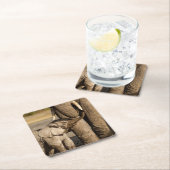 Kutest Baby Animals | Baby Elephant & Mama Kartonnen Onderzetters (Insitu)