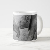 Kutest Baby Animals | Baby Elephants-groet Grote Koffiekop (Voorkant rechts)