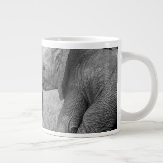Kutest Baby Animals | Baby Elephants-groet Grote Koffiekop (Rechts)