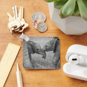 Kutest Baby Animals Baby Elephants-groet Sleutelhanger