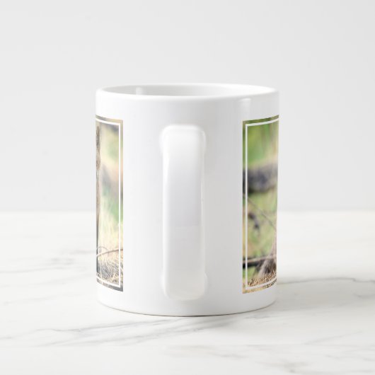 Kutest Baby Animals | Baby Fox Grote Koffiekop (Achterkant)