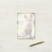 Kutest Baby Animals | Baby Fox Post-it® Notes (Op bureau)