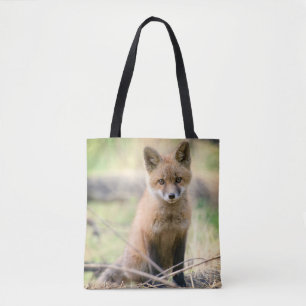 Kutest Baby Animals Baby Fox Tote Bag
