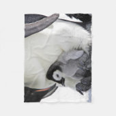Kutest Baby Animals | Baby keizer Penguin Fleece Deken (Voorkant)